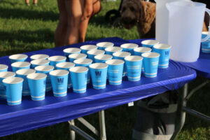 Louisville Water cups at Pure Tap 5k