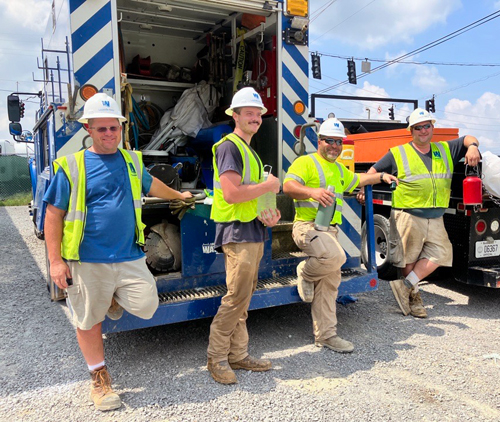 Louisville Water Crews Surviving The Heat Wave Louisville Water Company