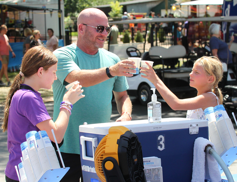 Keeping Cool at St. Joe's Picnic Louisville Water Company