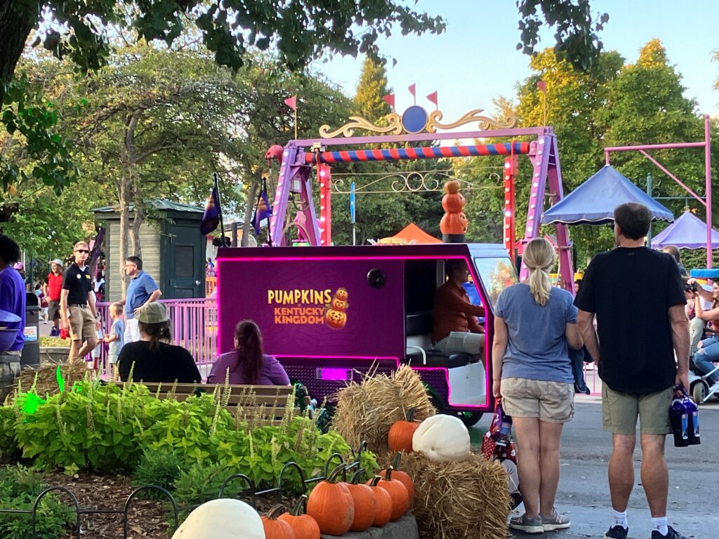 Pumpkin Parade vehicle