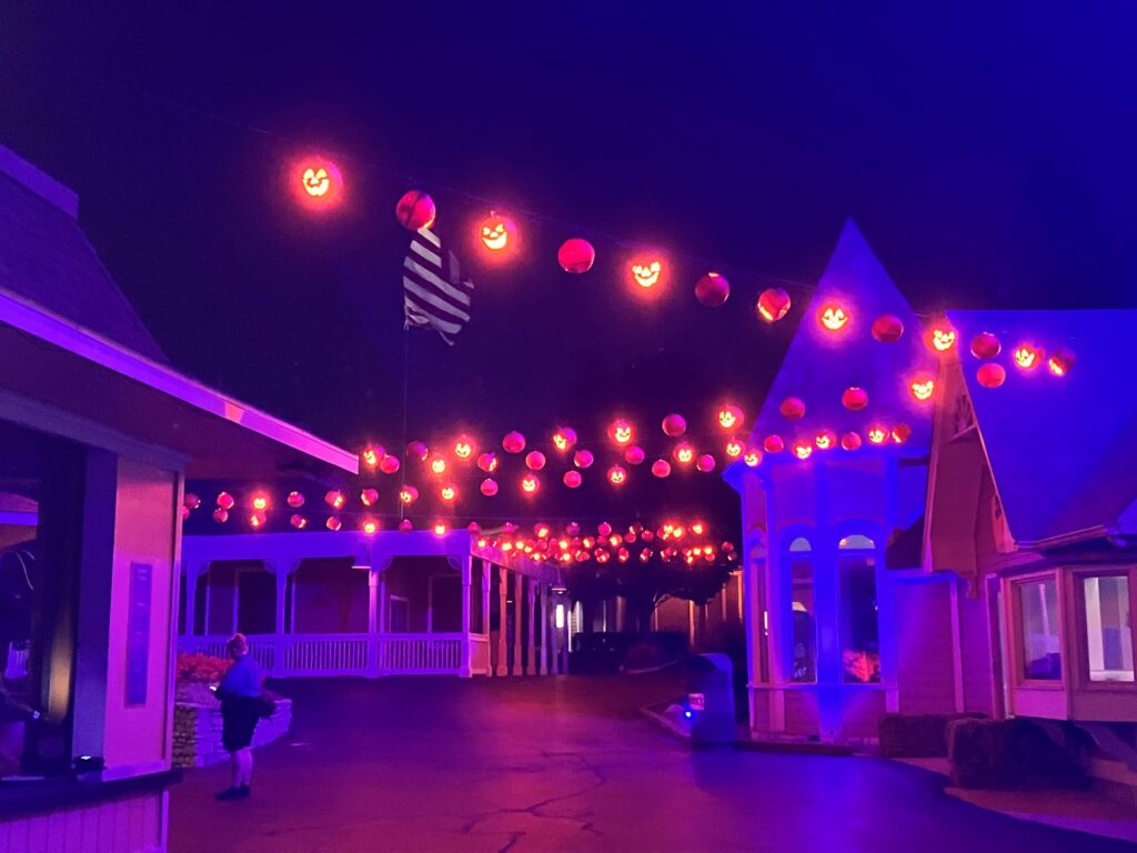 Pumpkin light strands