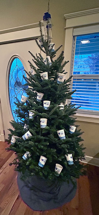 Pure Tap Christmas tree