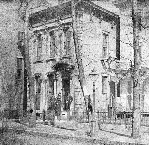 Louisville Water building in 1860