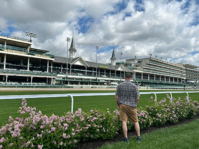 Turf track at KY Derby