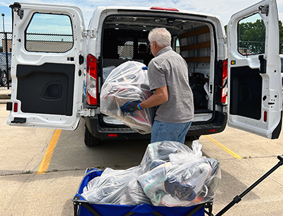 WaterStep shoe donations