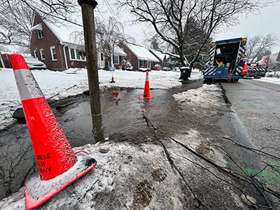 Deer Park main break