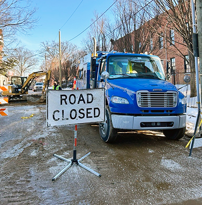 Magnolia main break