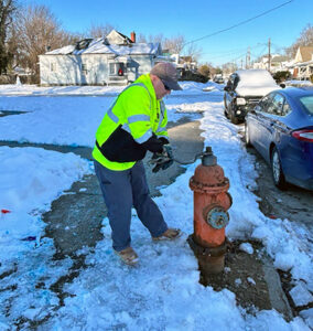 Scott Corbin hydrant check