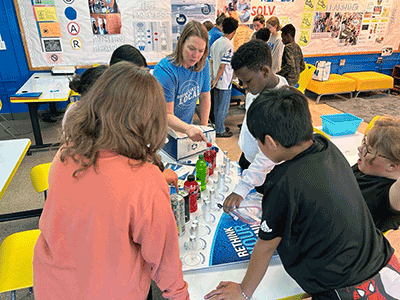 Students in classroom