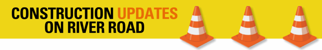 Construction updates banner
