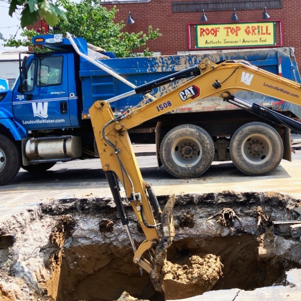 Digging into main breaks