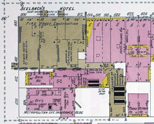 Seelbach history building layout