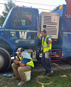 Working in the heat - 2025