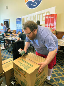 Service board backpack stuffing 2025