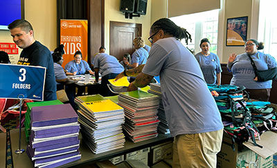 Service board backpack stuffing 2025