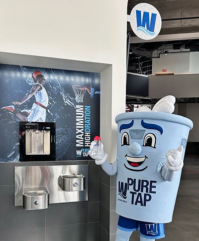 YUM! Center hydration fountain