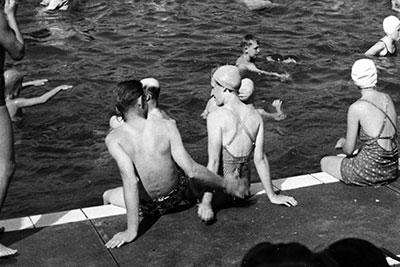 pool at CH - historic