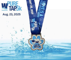 Pure Tap 5k medal