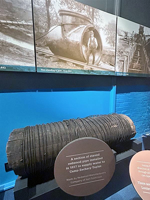 1900s wooden water main