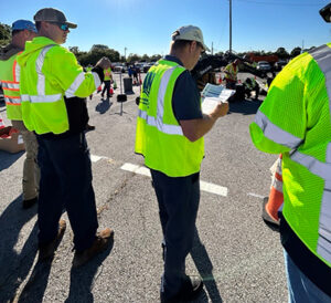 Mike Meyer judging ROADeo
