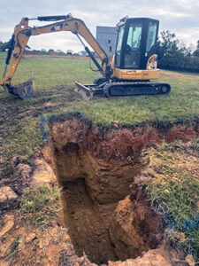 Fairmount Rd. trench