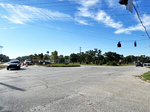 Zorn Ave and River Rd intersection