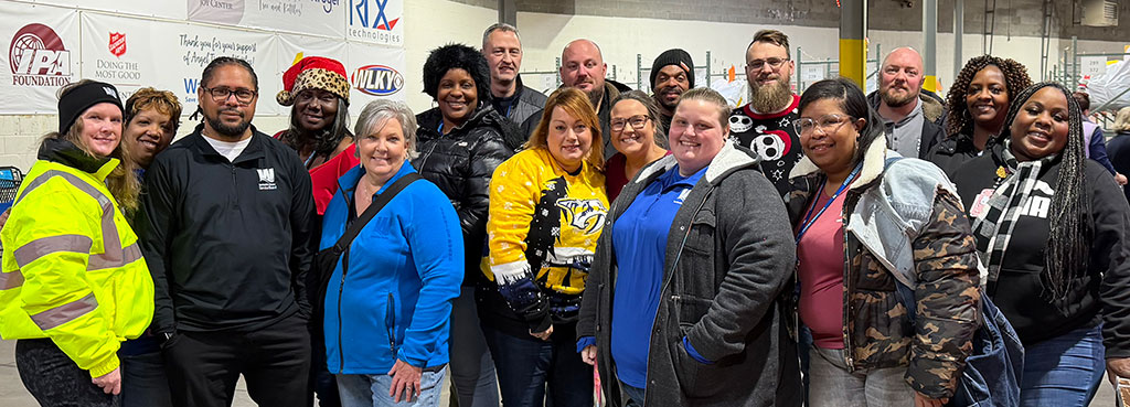 Angel Tree volunteers