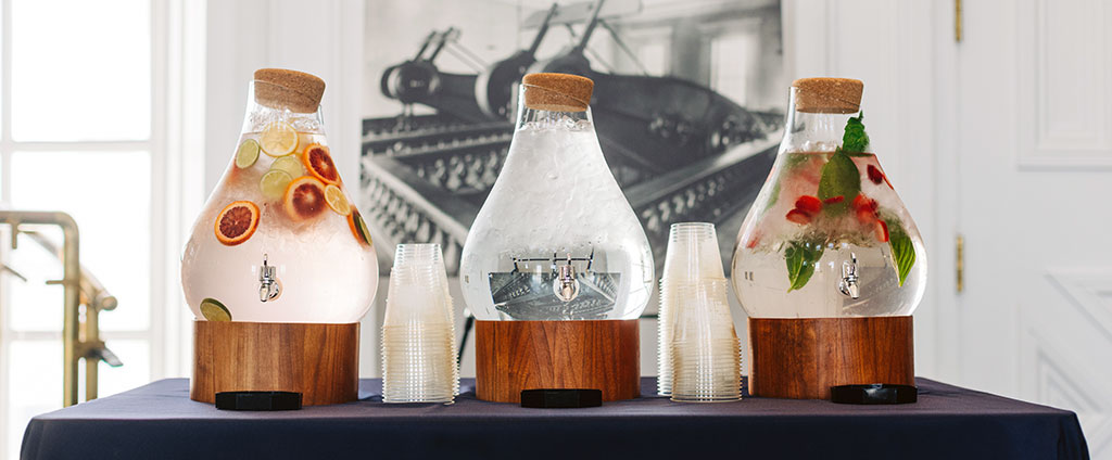 image - infused water display