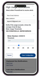 Notifications mobile