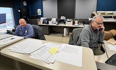 Allmond Ave radio room