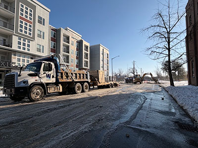 Lexington rd main break