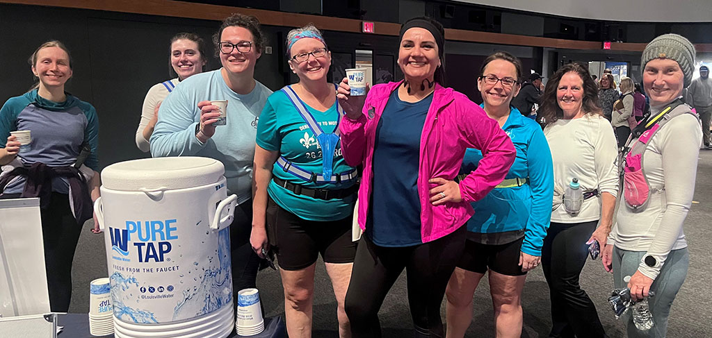 Norton training kickoff runner group