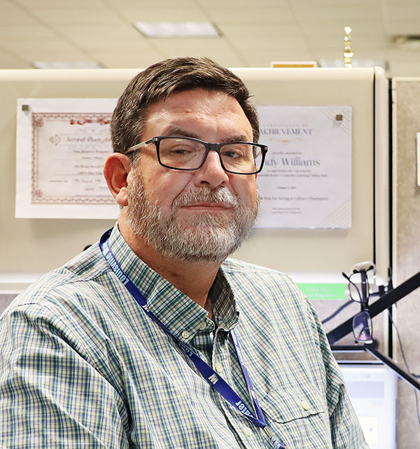 Employee Profile Andy Williams