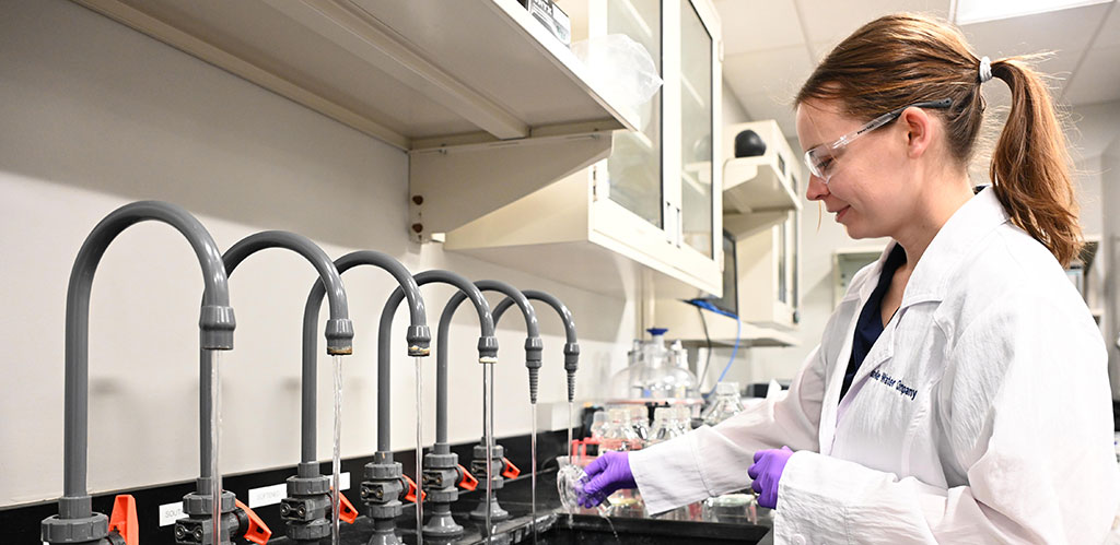 Lab technician at Louisville Water