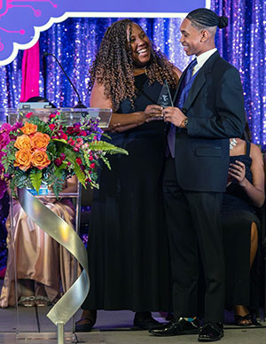 Thomas family scholarship winner banquet