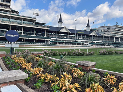 Churchill Downs spires