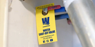 Water shutoff tag