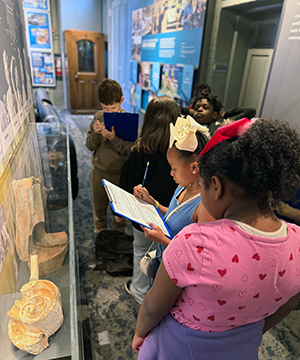 Students at Water Tower Field trip
