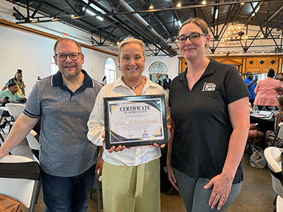 JCPS Community champion certificate