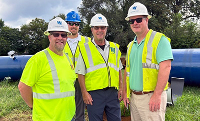LW engineers at Oak st