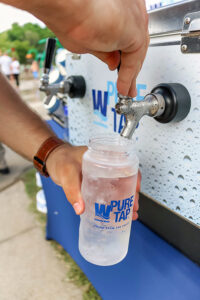 Pure Tap cooler with bottle