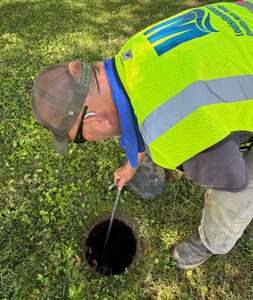 Meter vault inspection