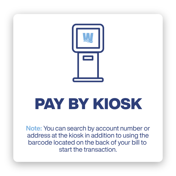 Pay by Kiosk icon