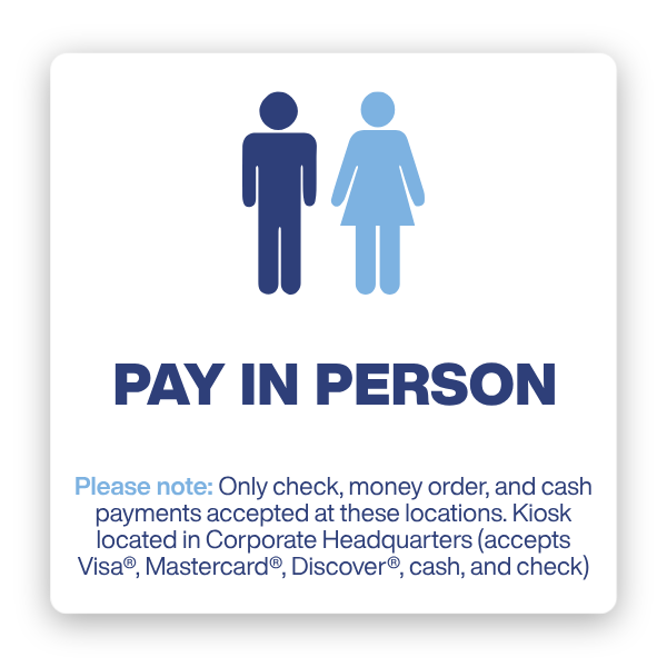 Pay in Person icon