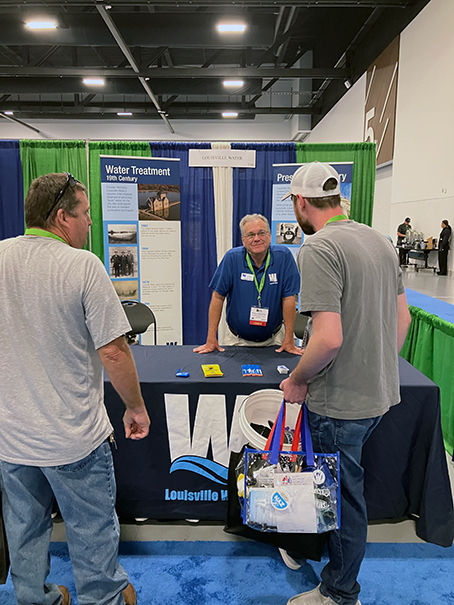 Louisville Water employees at KRWA Conference