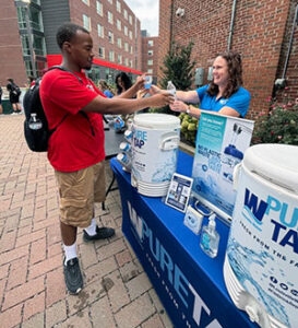 Pure Tap table at UofL