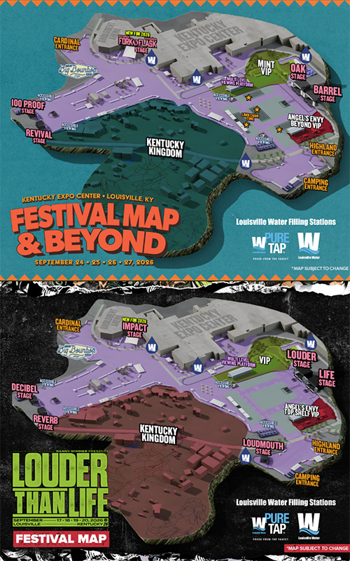 Water station maps
