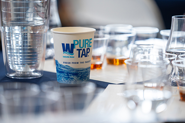 Louisville Pure Tap and bourbon