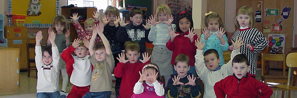 Clean Hands up classroom
