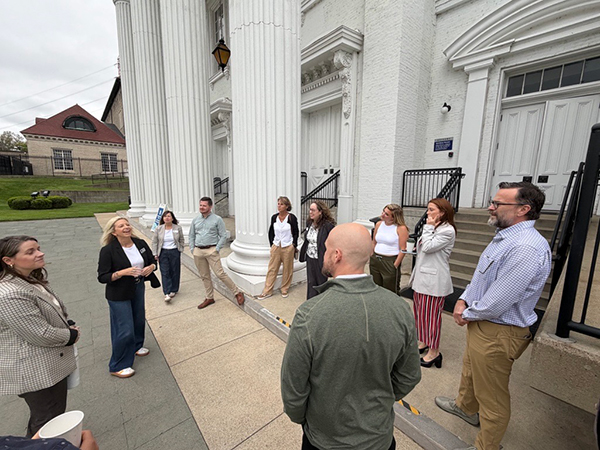 Guests tour Louisville Water Tower